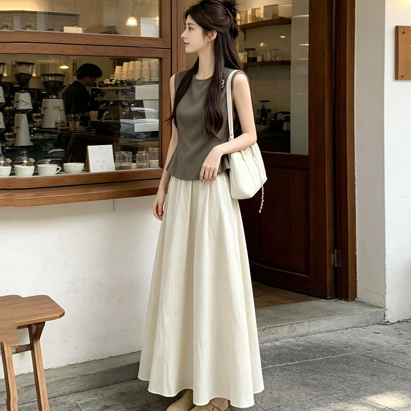 Women'S Fashion Vest Tops - 2026 Summer Gentle Flower Waist Cinching