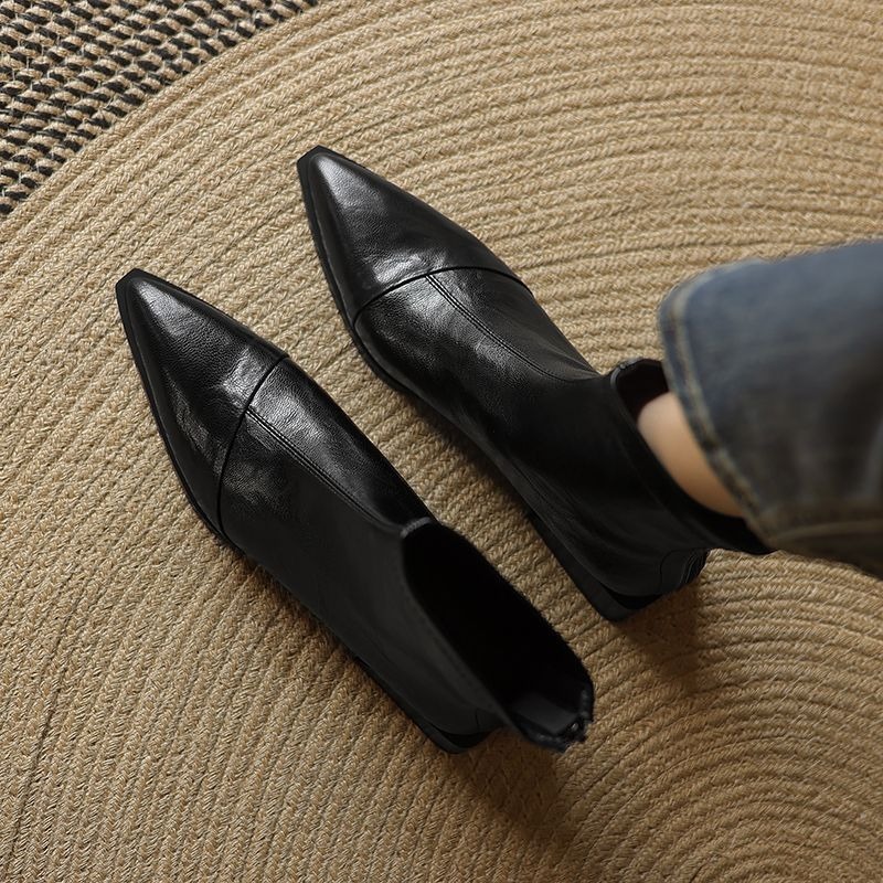 Women Pointed Short Boots 2025 - огляд і ціна Women'S Fashion Korea