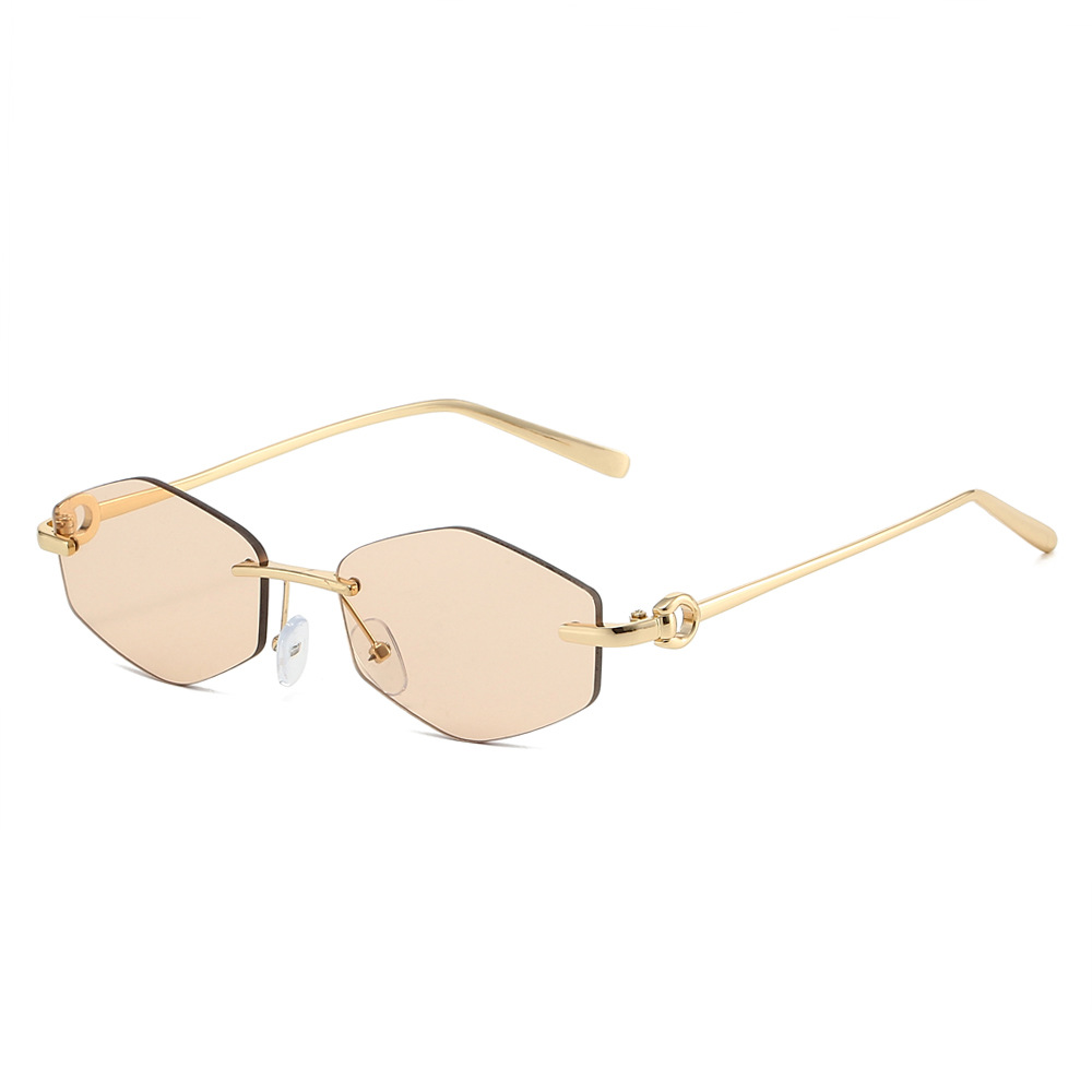 Rhombus Polygon Sunglasses 202 - огляд і ціна Women Fashion Photoshoot