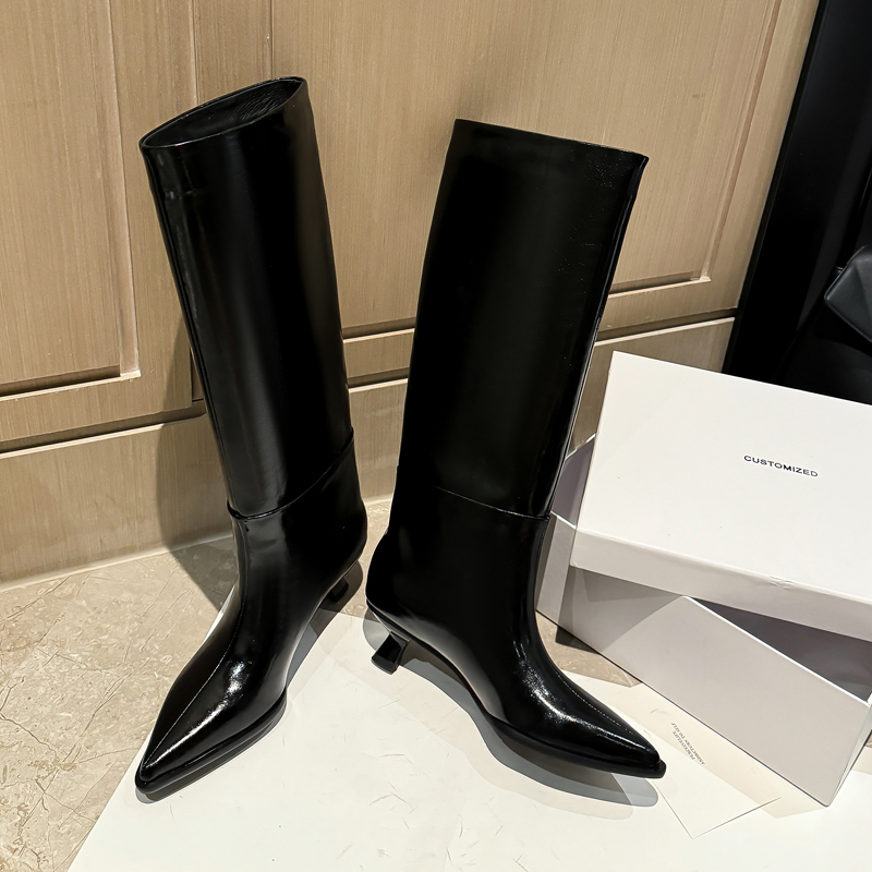 QUTAA Fashion News Women Knee  - огляд і ціна Women'S Fashion Knee High Boots