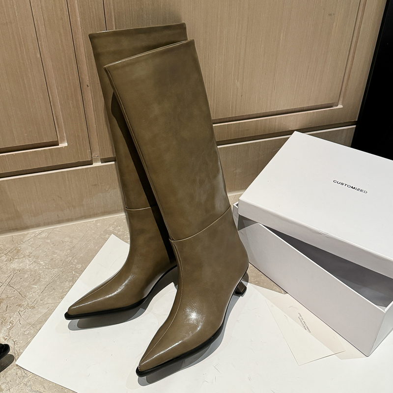 QUTAA Fashion News Women Knee  - огляд і ціна Women'S Fashion Knee High Boots