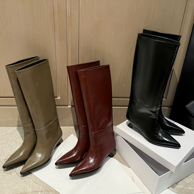 QUTAA Fashion News Women Knee  - огляд і ціна Women'S Fashion Knee High Boots