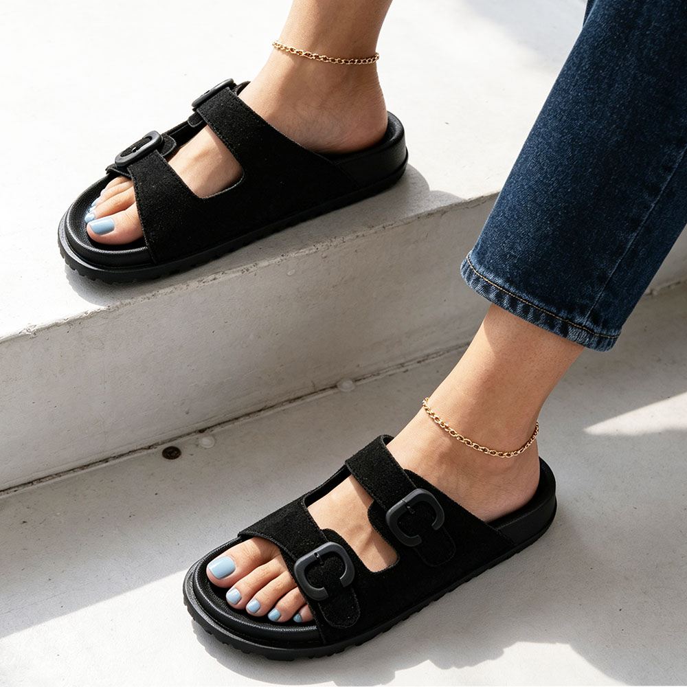 Women Plus Size Open Toe Doubl - огляд і ціна Women'S Fashion Korea