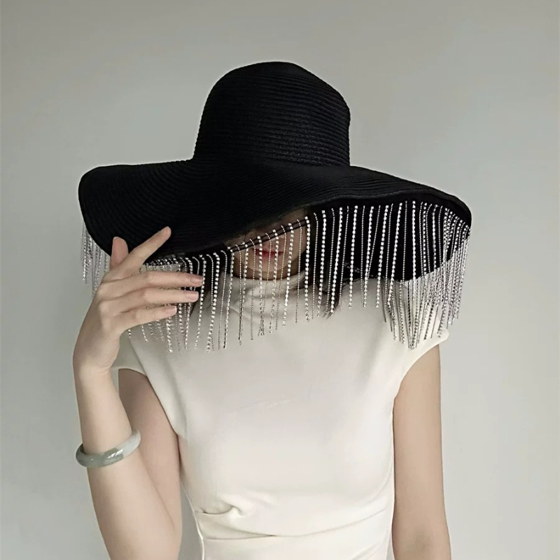 Rhinestone Tassel Oversized Br - огляд і ціна Women Fashion Photoshoot