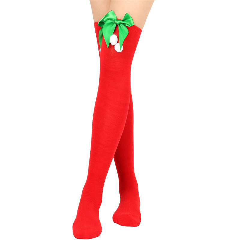 Christmas Bow Tie Knit Socks a - огляд і ціна Women Fashion Over The Years