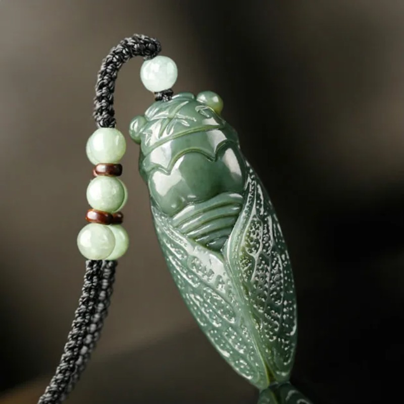 Natural Hetian Jade Cicada Pen - огляд і ціна Women'S Fashion Jewellery