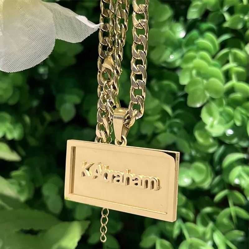 Custom Name Hip Hop Necklace f - огляд і ціна Women Fashion Names