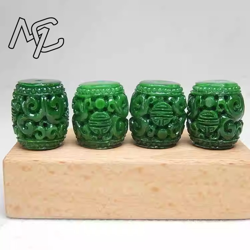 5pc Natural Green Jade Carving - огляд і ціна Women'S Fashion Jewellery