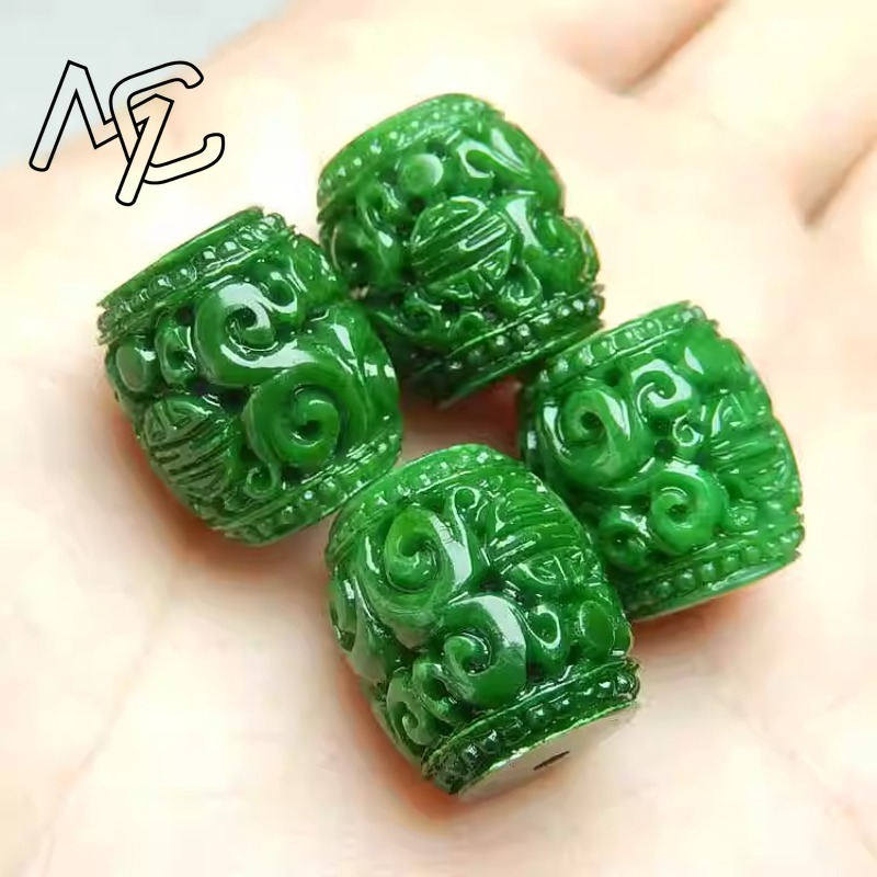 5pc Natural Green Jade Carving - огляд і ціна Women'S Fashion Jewellery