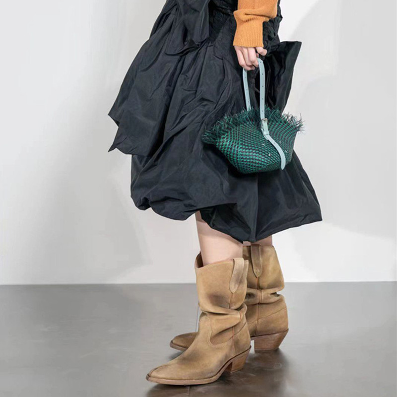 Fashion Vintage Boots Split To - огляд і ціна Women'S Fashion Korea