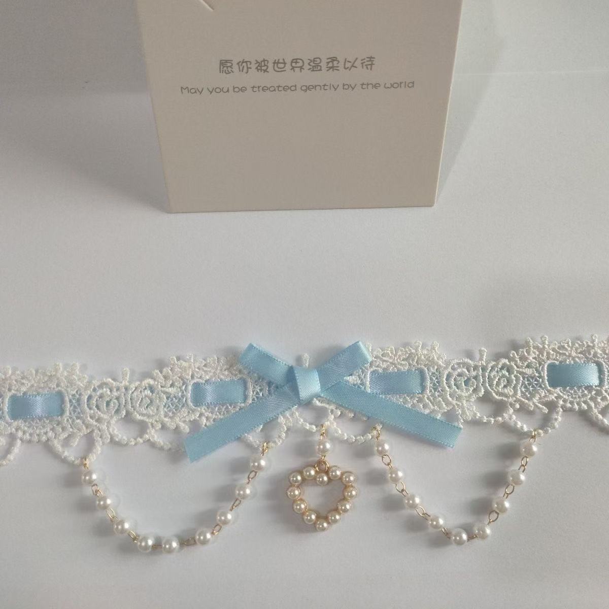 Sweet Lolita Pearl Lace Neckla - огляд і ціна Women Fashion Photoshoot