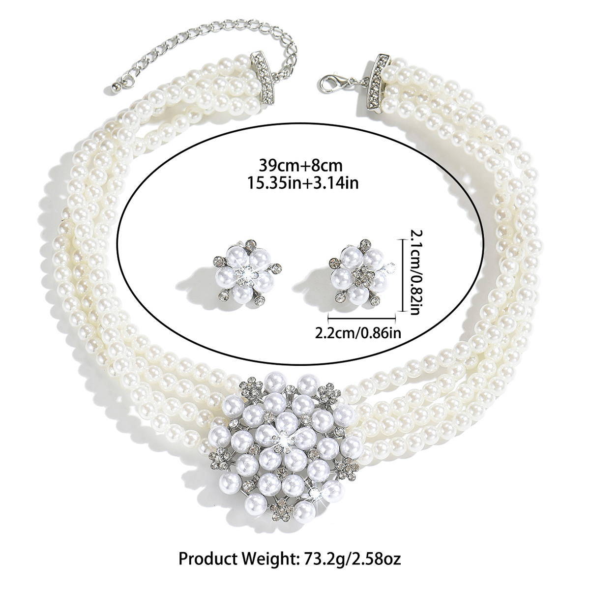 Women Multi‑Strand Pearl Flowe - огляд і ціна Women Fashion Photoshoot