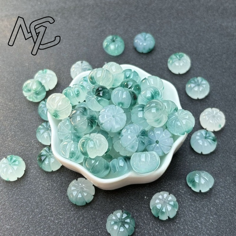 10pcs A Green Jade Pumpkin Bea - огляд і ціна Women'S Fashion Jewellery