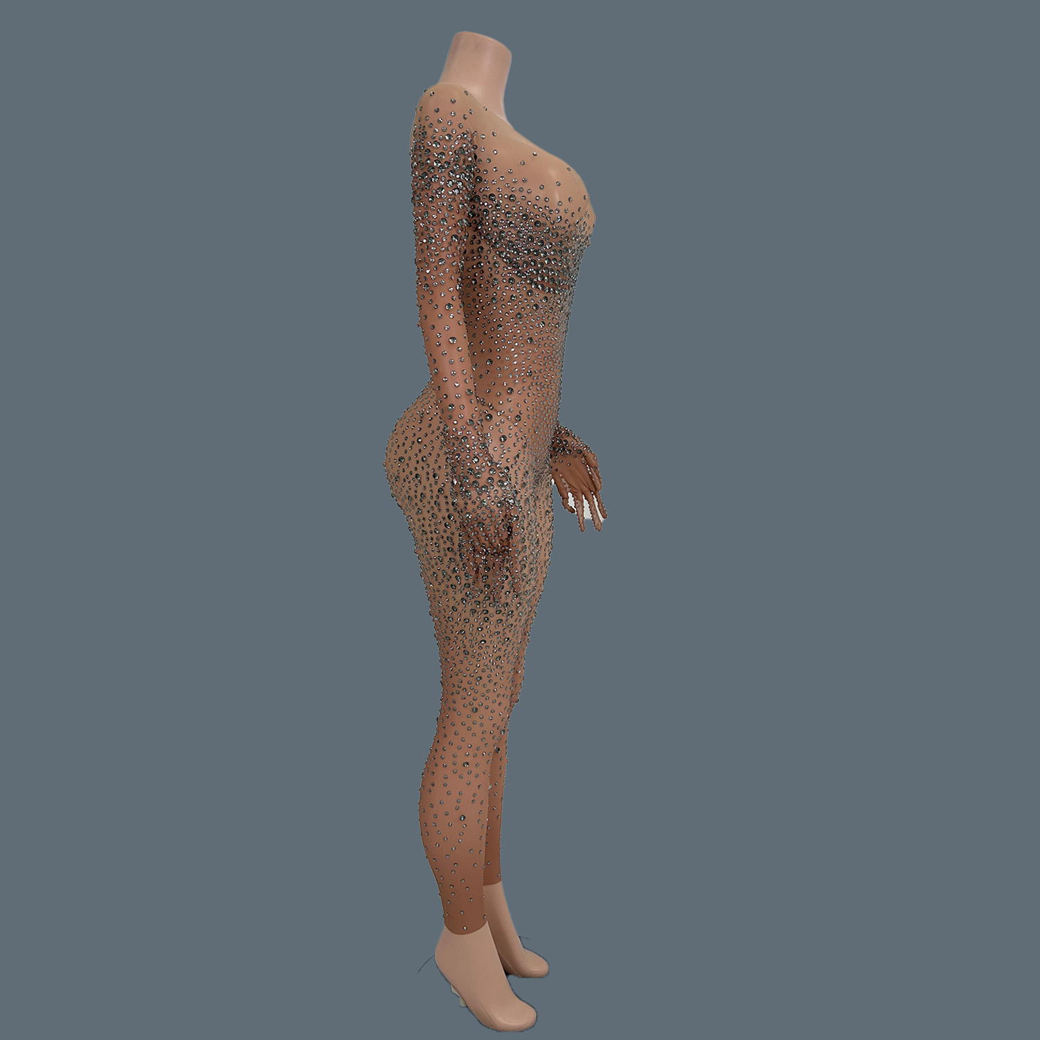 Sexy Stage Costume Full Rhines - огляд і ціна Women Fashion Photoshoot