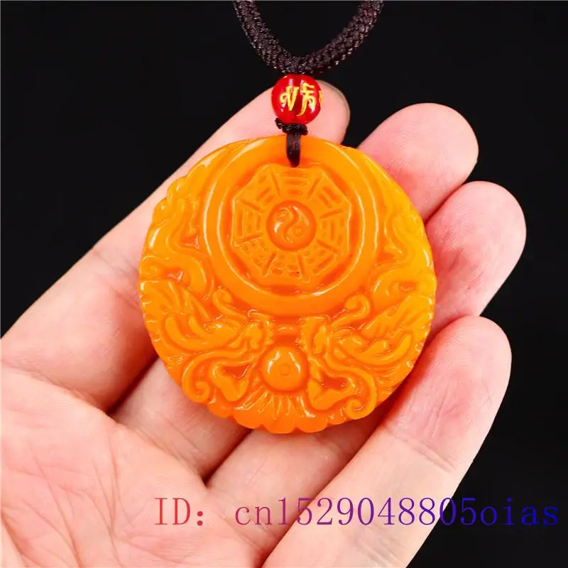Yellow Jade Dragon Pendant Gif - огляд і ціна Women'S Fashion Jewellery
