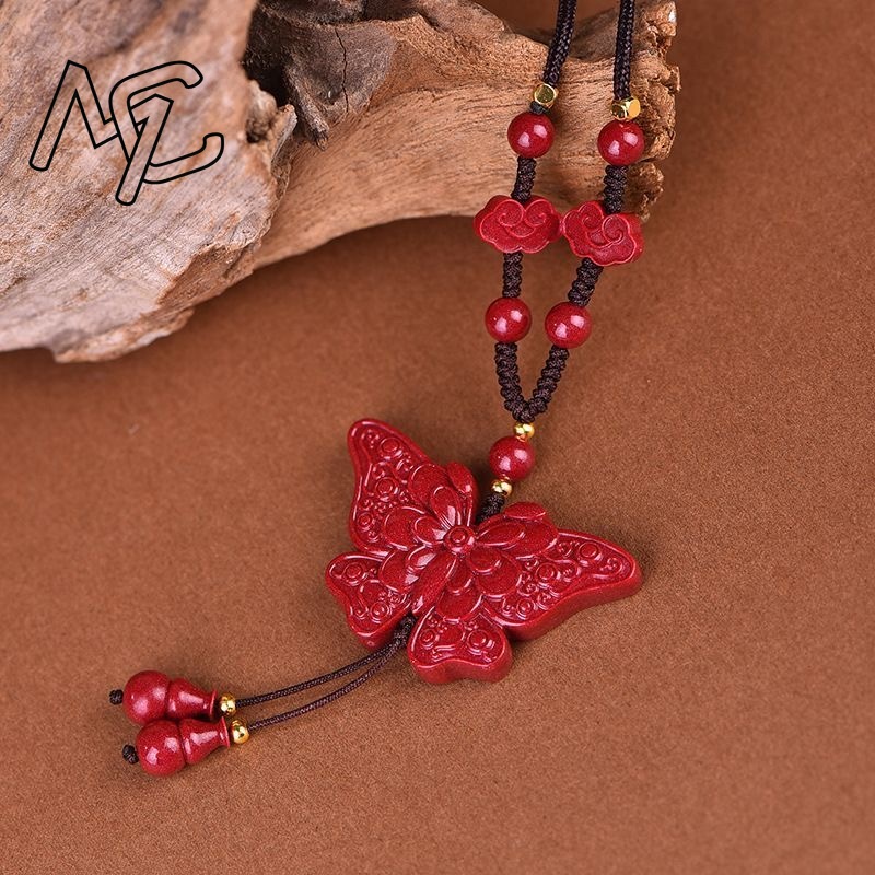Fashion Red Cinnabar Jade Butt - огляд і ціна Women'S Fashion Jewellery