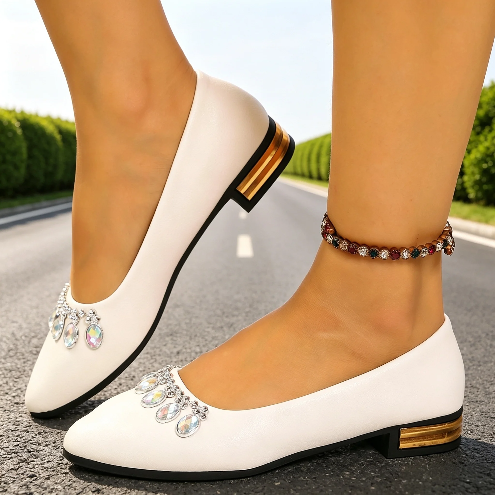 Women Flats Pointed Toe Ballet - огляд і ціна Women'S Fashion Shoes