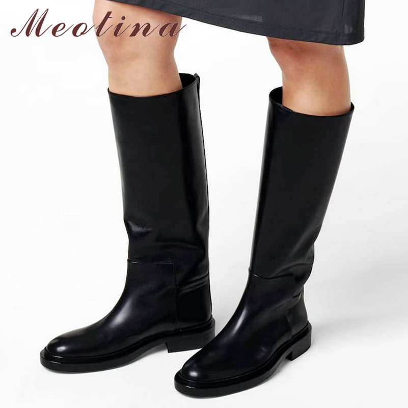 Meotina Women Genuine Leather  - огляд і ціна Women'S Fashion Knee High Boots