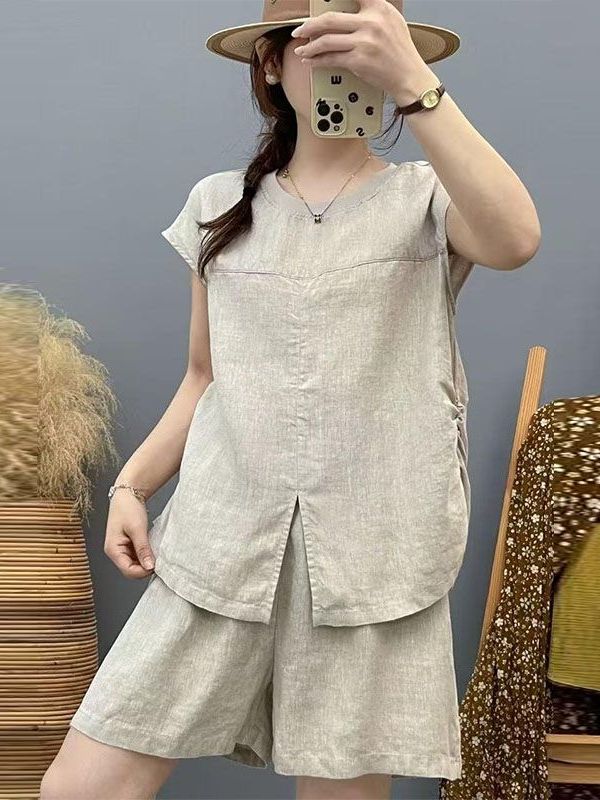 High-End Cotton Linen Set Wome - огляд і ціна Women Fashion Over The Years
