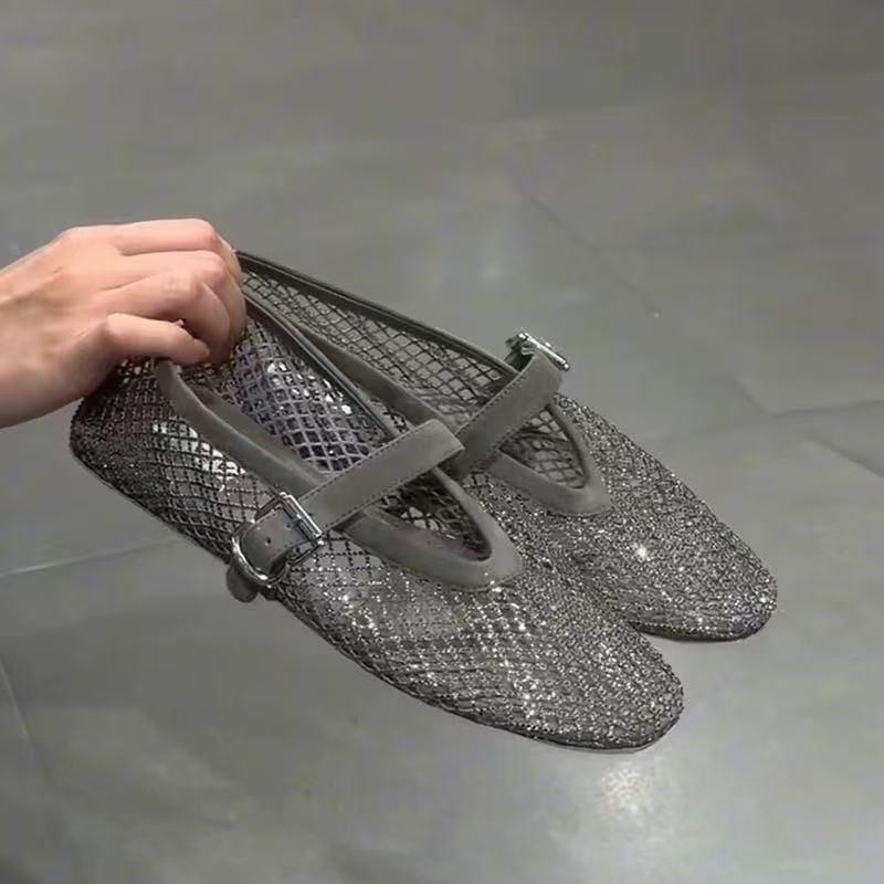Hollow Rhinestone Baotou Sanda - огляд і ціна Women'S Fashion Shoes