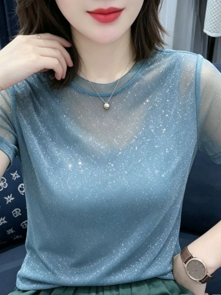Shiny Lace Elastic Net Sleevel - огляд і ціна Women Fashion Over The Years