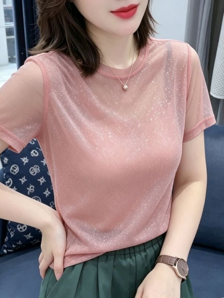 Shiny Lace Elastic Net Sleevel - огляд і ціна Women Fashion Over The Years