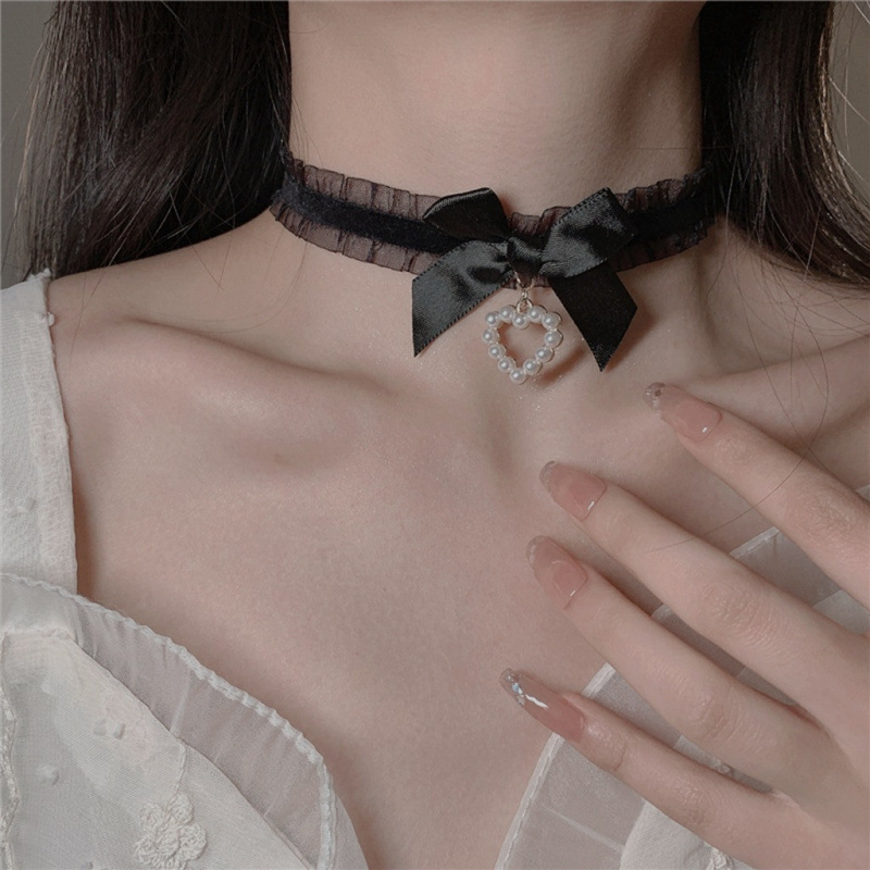 Lolita Pearl Sweet Lace Neckla - огляд і ціна Women Fashion Photoshoot