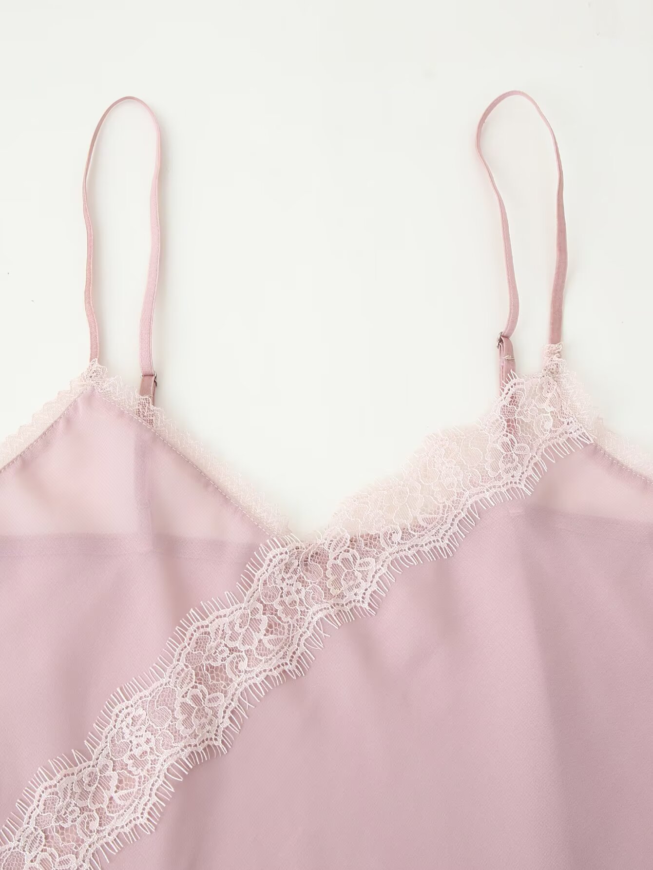 Tidalyf 2025 Women Pink Cami T - огляд і ціна Lace Trim Cami