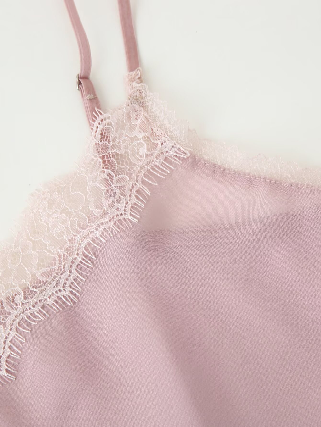 Tidalyf 2025 Women Pink Cami T - огляд і ціна Lace Trim Cami